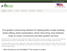 Tablet Screenshot of pointmask.com